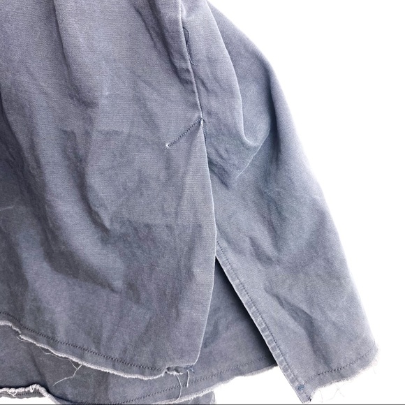 XL Good Luck Gem Gray Button-Down Shirt - Picture 4 of 7